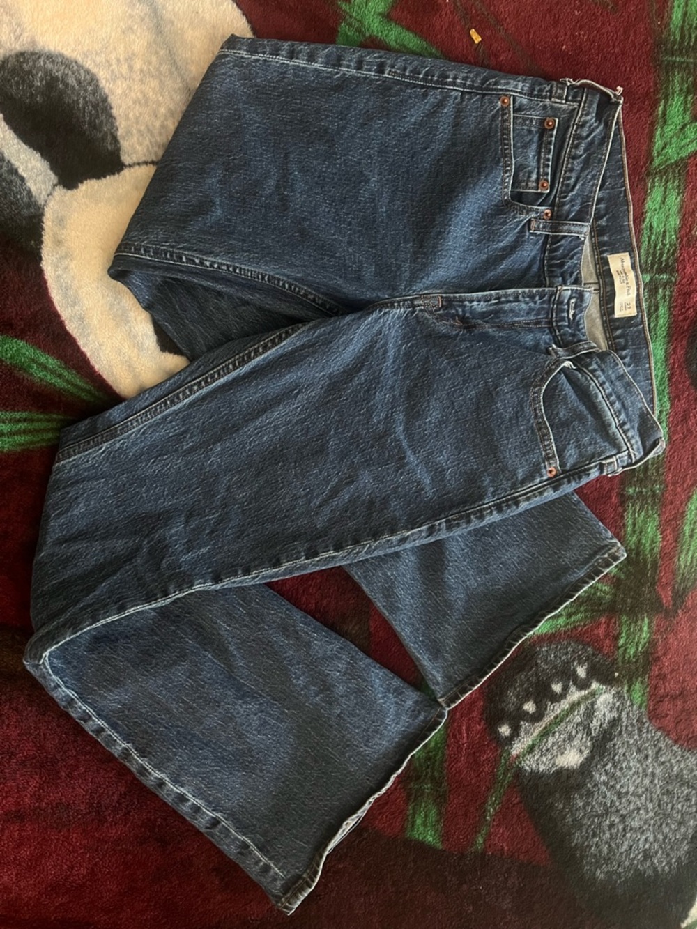 Abercrombie & Fitch Dark Blue bootcut Women’s Jeans